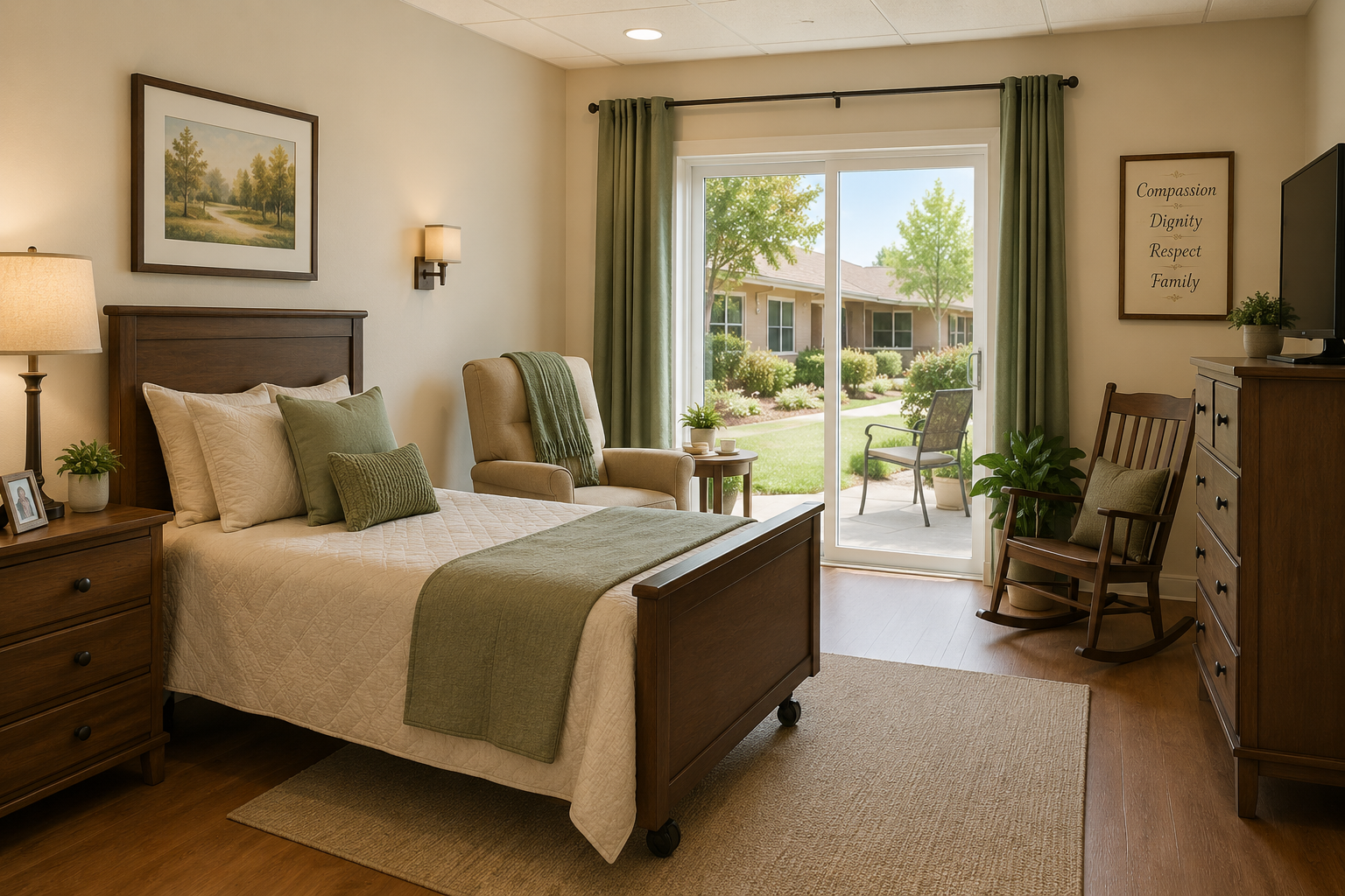 Room 1 at Gines Residential Care Home