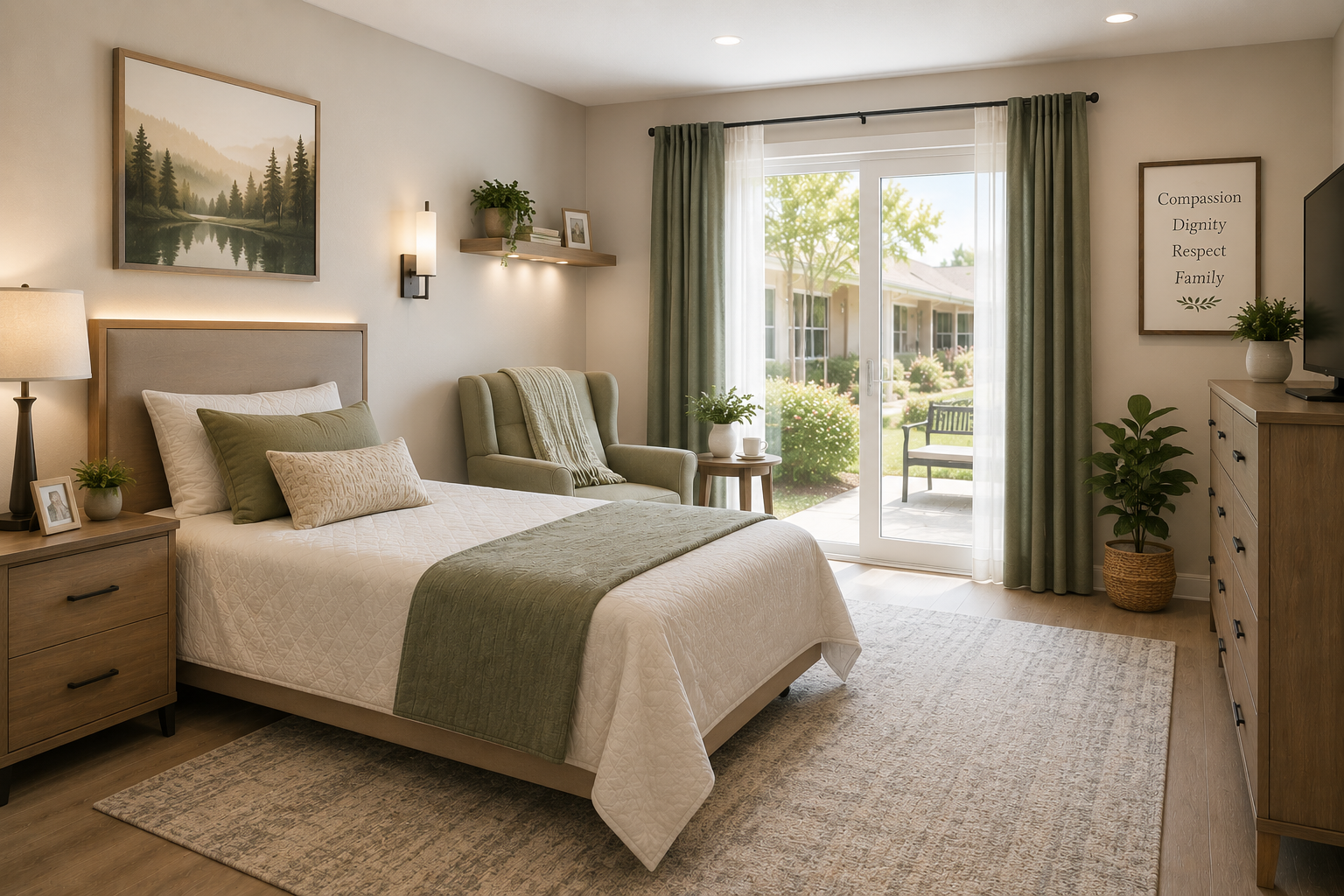 Room 2 at Gines Residential Care Home