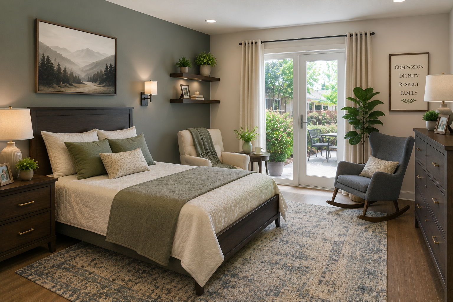 Room 3 at Gines Residential Care Home