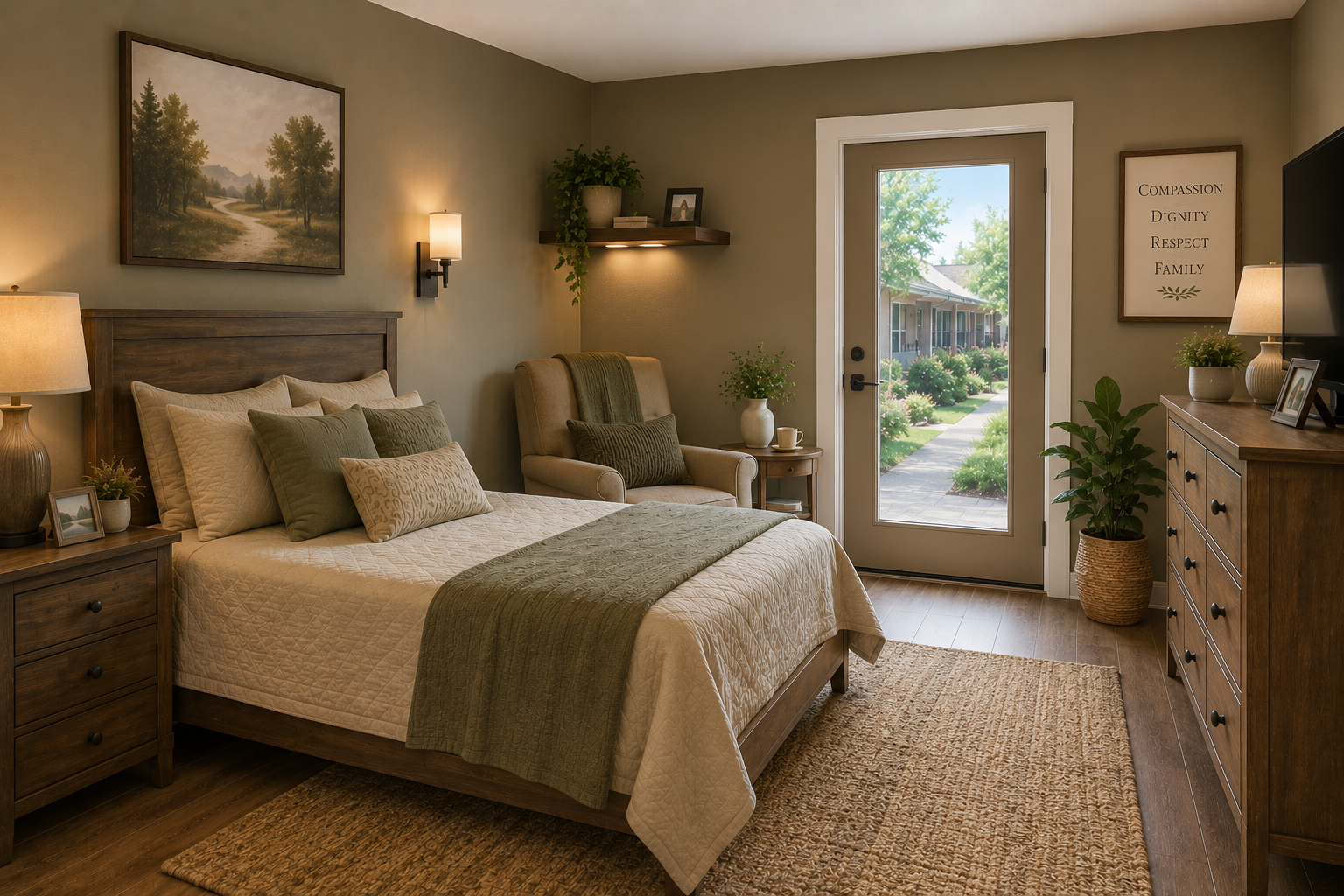 Room 4 at Gines Residential Care Home